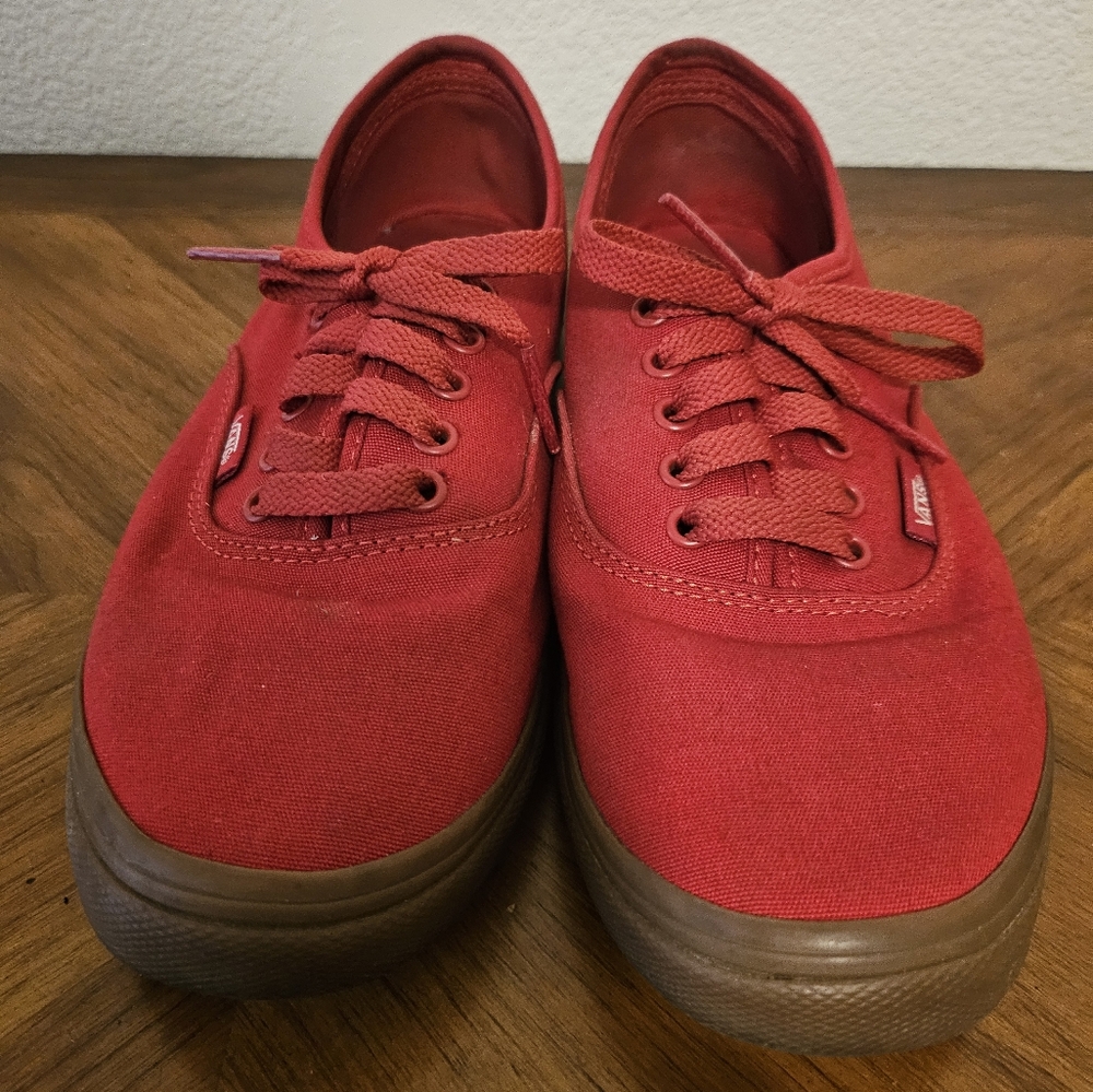 Vans Authentic Lo Pro Barbados Cherry Unisex  Men 6 Wome 7.5